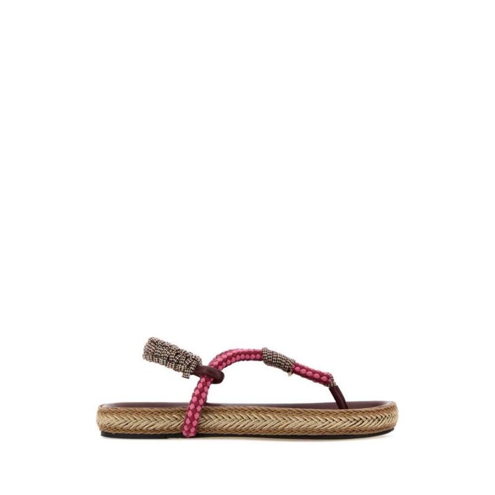 Isabel Marant Women Multicolor Fabric Gypso Sandals